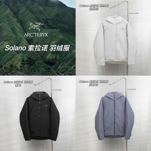 Arcteryx 羽绒服户外男士保暖夹克 XS-2XL