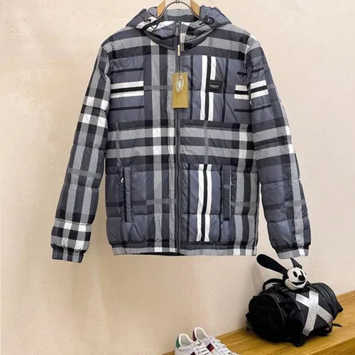 Burberry 羽绒服奢华男士保暖夹克 M-2XL