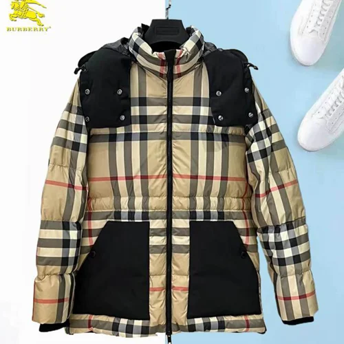 Burberry 羽绒服奢华男士保暖夹克 M-3XL