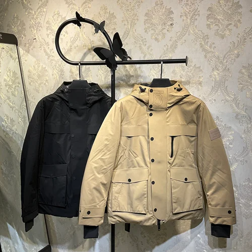Burberry 羽绒服奢华男士保暖夹克 M-3XL