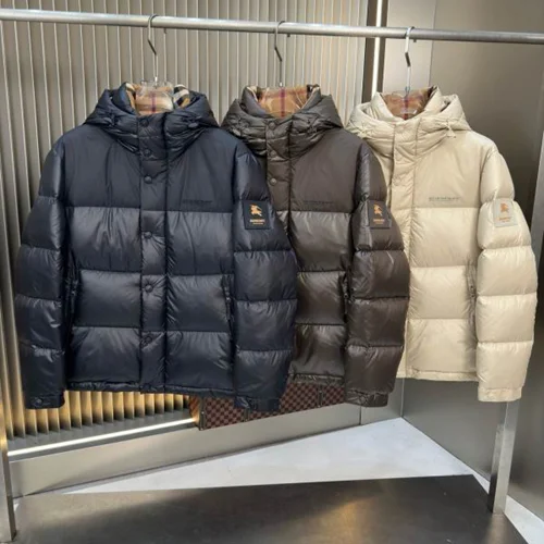 Burberry 羽绒服奢华男士保暖夹克 M-3XL
