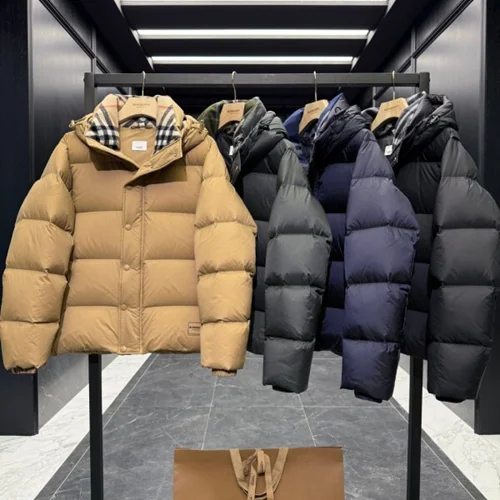 Burberry 羽绒服奢华男士保暖夹克 M-3XL
