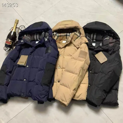 Burberry 羽绒服奢华男士保暖夹克 S-2XL