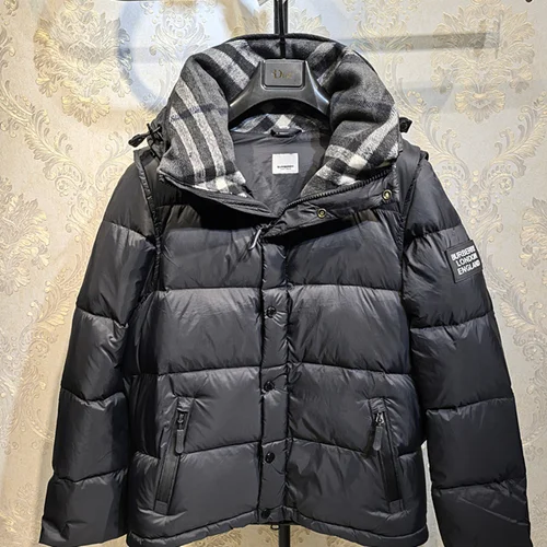 Burberry 羽绒服奢华男士保暖夹克 S-2XL
