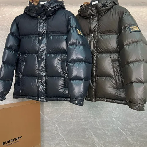Burberry 羽绒服奢华男士保暖夹克 S-2XL