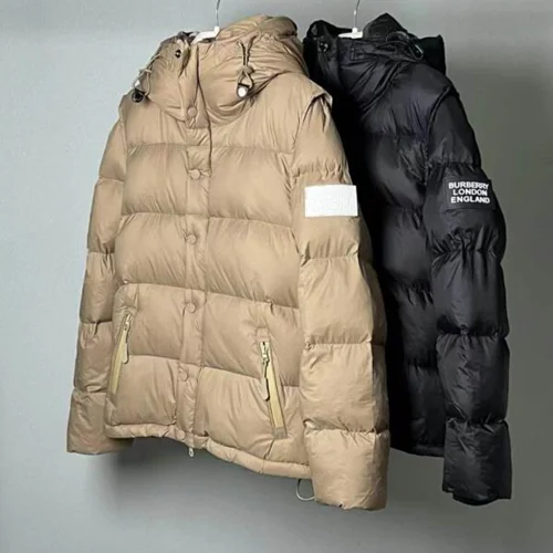 Burberry 羽绒服奢华男士保暖夹克 S-2XL