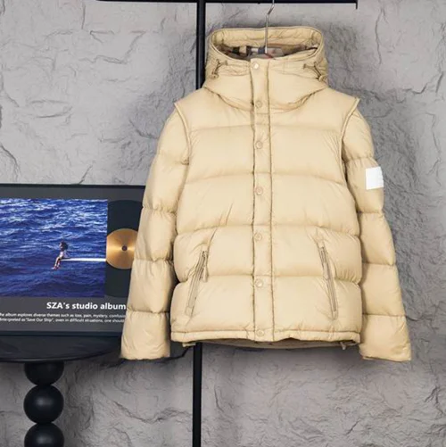 Burberry 羽绒服奢华男士保暖夹克 S-2XL