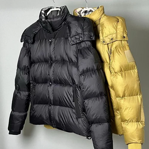 Burberry 羽绒服奢华男士保暖夹克 S-XL