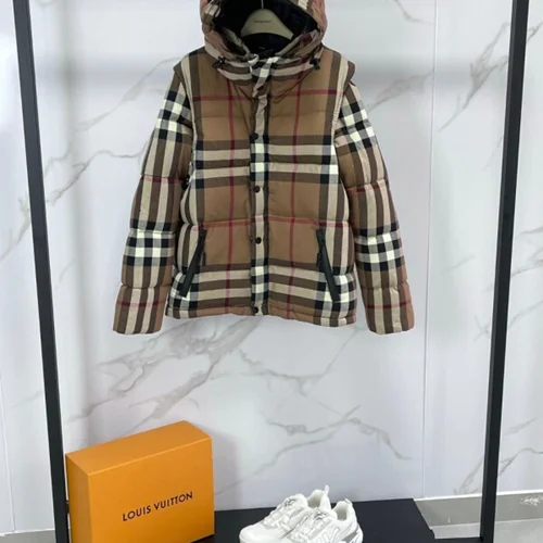 Burberry 羽绒服奢华男士保暖夹克 S-XL