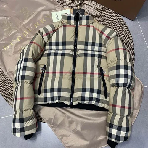 Burberry 羽绒服奢华男士保暖夹克 S-XL