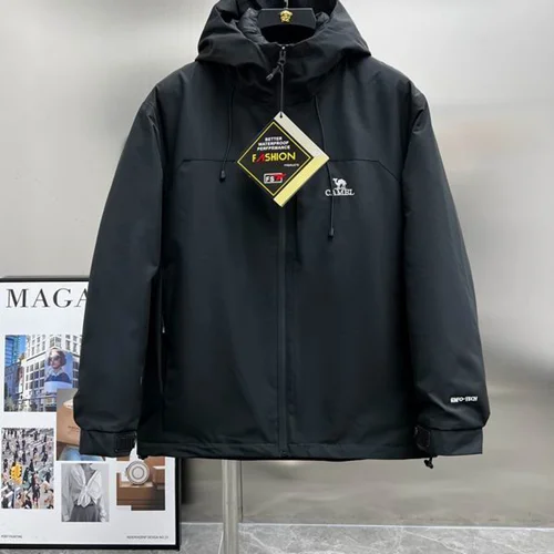 Camel 羽绒服户外男士保暖夹克 M-3XL