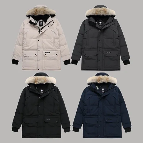 Canada Goose 羽绒服高端男士派克大衣 S-2XL