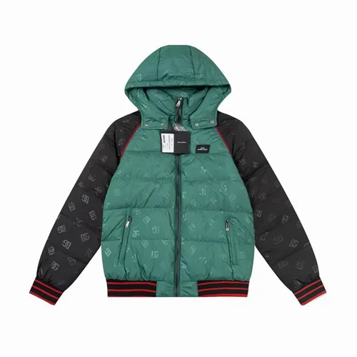 DG 羽绒服杜嘉班纳男士保暖夹克 M-2XL