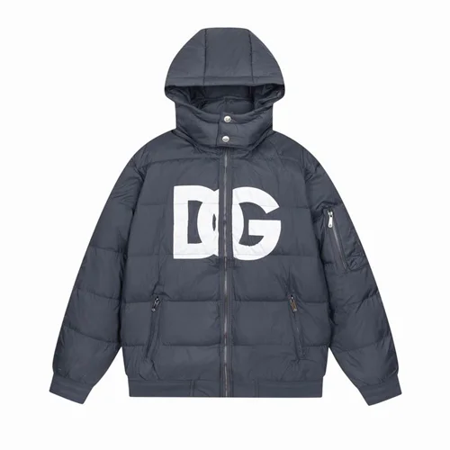 DG 羽绒服杜嘉班纳男士保暖夹克 M-2XL