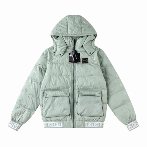 DG 羽绒服杜嘉班纳男士保暖夹克 M-2XL