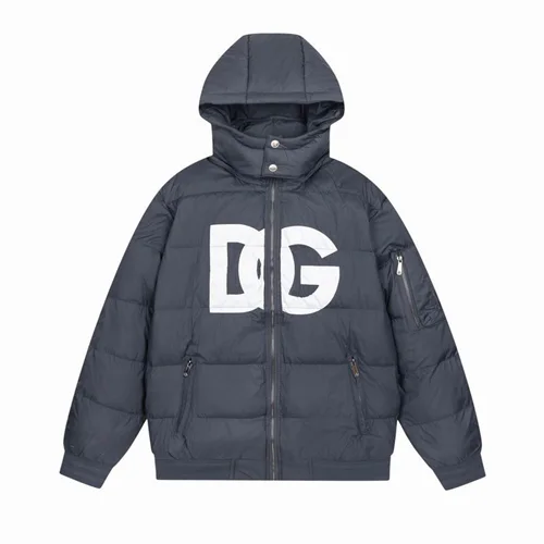 DG 羽绒服杜嘉班纳男士保暖夹克 M-2XL