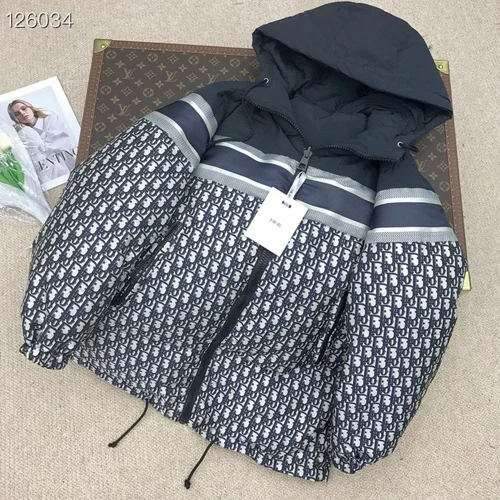 Dior 羽绒服奢华男士保暖夹克 S-2XL