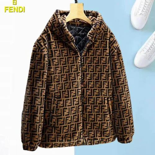 Fendi 羽绒服奢华男士保暖夹克 M-3XL
