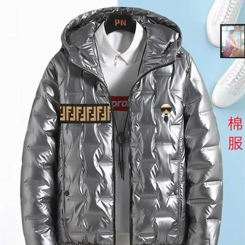 Fendi 羽绒服奢华男士保暖夹克 M-3XL