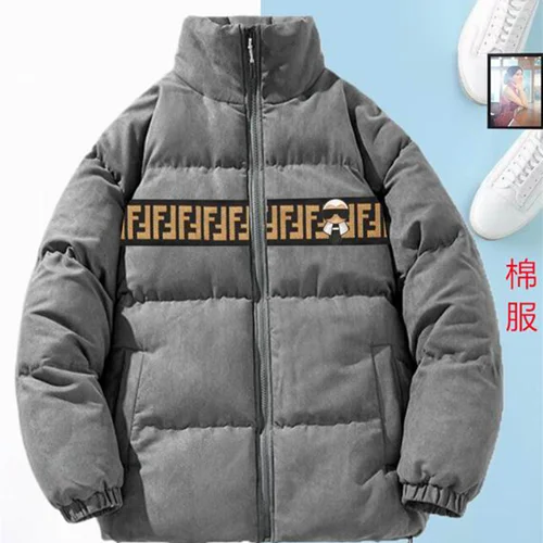 Fendi 羽绒服奢华男士保暖夹克 M-3XL