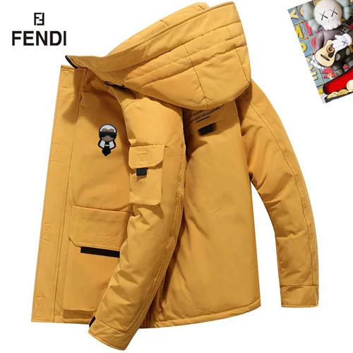 Fendi 羽绒服奢华男士保暖夹克 M-3XL