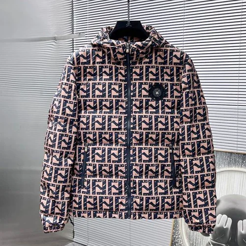 Fendi 羽绒服奢华男士保暖夹克 M-3XL