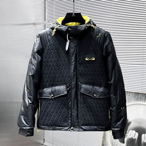 Fendi 羽绒服奢华男士保暖夹克 M-3XL