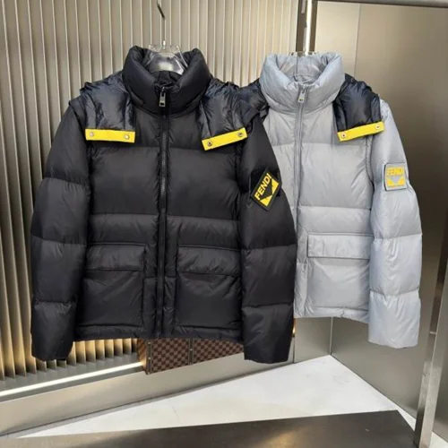 Fendi 羽绒服奢华男士保暖夹克 M-3XL