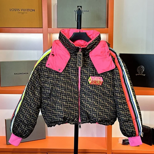 Fendi 羽绒服奢华男士保暖夹克 S-L