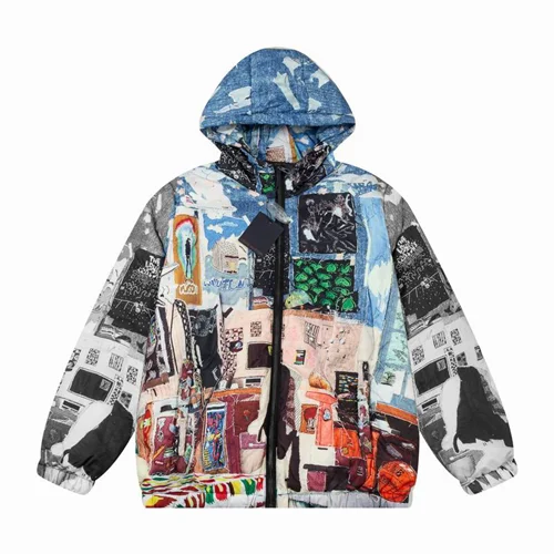 LV 羽绒服路易威登奢华男士夹克 M-2XL