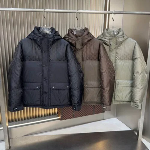LV 羽绒服路易威登奢华男士夹克 M-3XL