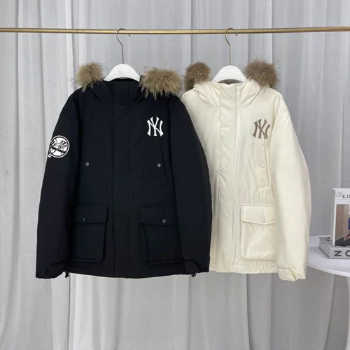 MLB 羽绒服运动男士保暖夹克 S-2XL