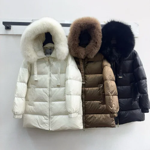 MaxMara 羽绒服女士羊毛保暖夹克 S-XL