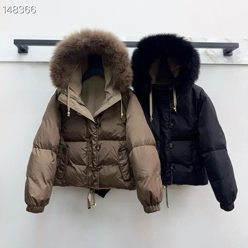 MaxMara 羽绒服女士羊毛保暖夹克 S-XL