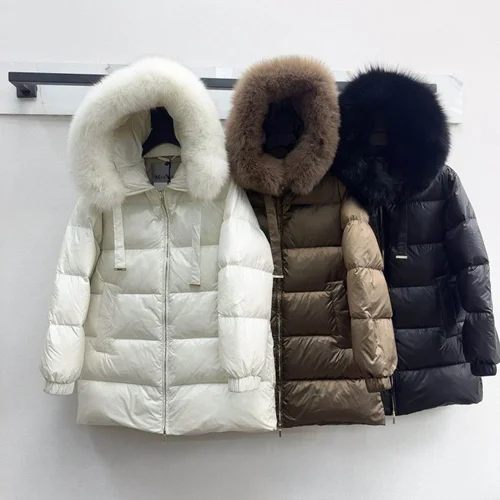 MaxMara 羽绒服女士羊毛保暖夹克 S-XL