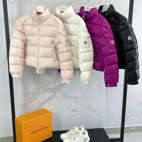 Moncler 羽绒服奢华男女通用保暖夹克 1-4