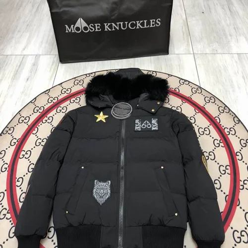 Moose Knuckles 羽绒服高端男士保暖夹克 S-2XL