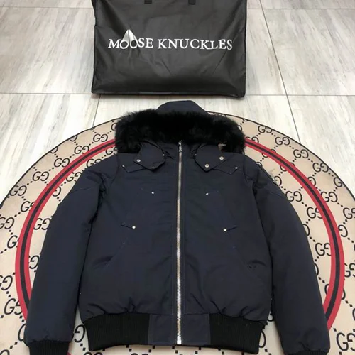 Moose Knuckles 羽绒服高端男士保暖夹克 S-2XL