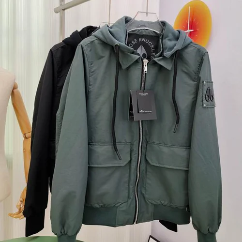 Moose Knuckles 羽绒服高端男士保暖夹克 S-2XL