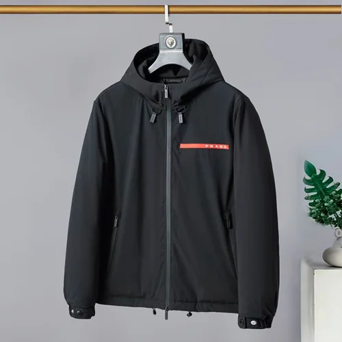 Prada 羽绒服奢华男士保暖夹克 M-2XL