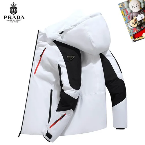 Prada 羽绒服奢华男士保暖夹克 M-3XL