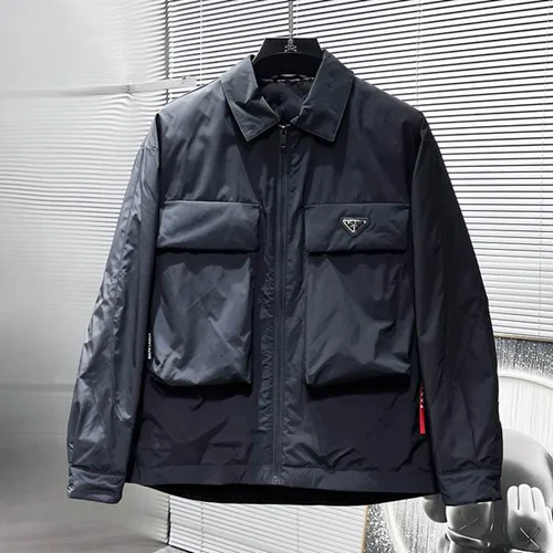 Prada 羽绒服奢华男士保暖夹克 M-3XL