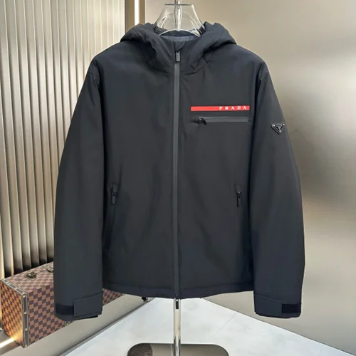 Prada 羽绒服奢华男士保暖夹克 M-3XL