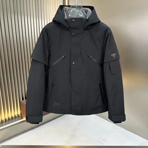 Prada 羽绒服奢华男士保暖夹克 M-3XL