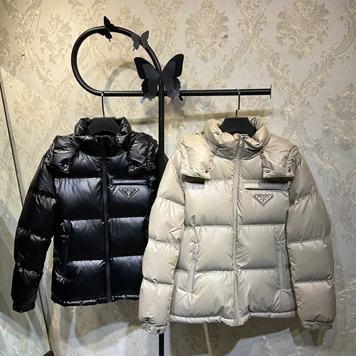 Prada 羽绒服奢华男士保暖夹克 M-3XL