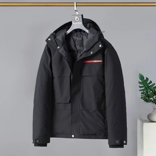Prada 羽绒服奢华男士保暖夹克 M-3XL