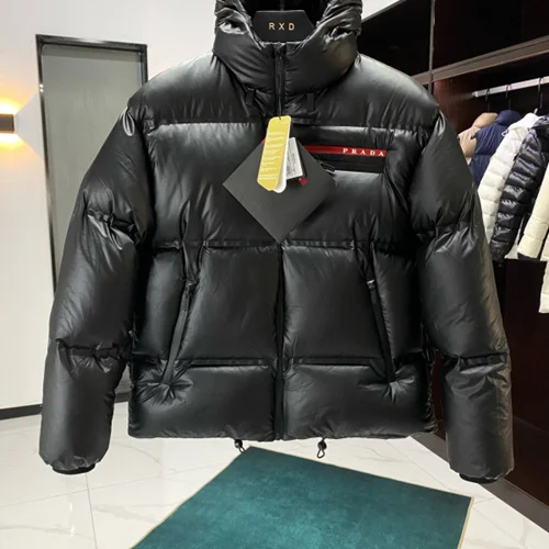 Prada 羽绒服奢华男士保暖夹克 S-2XL