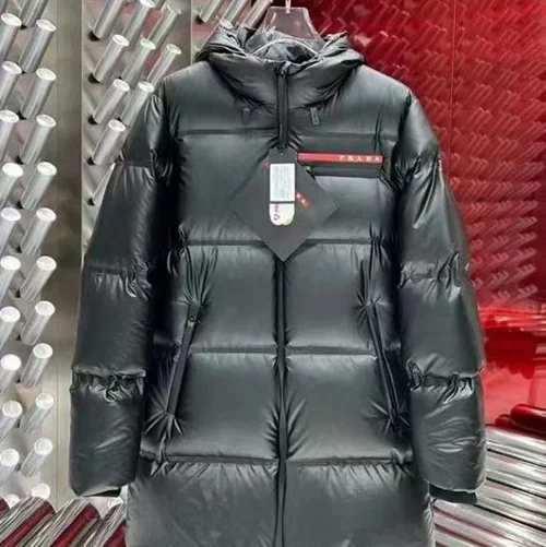 Prada 羽绒服奢华男士保暖夹克 S-2XL
