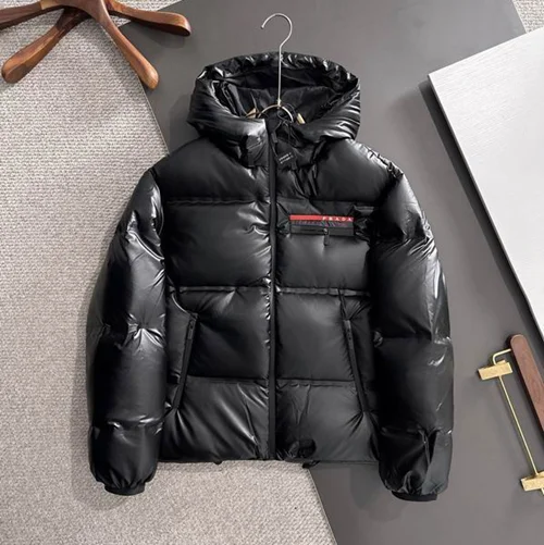 Prada 羽绒服奢华男士保暖夹克 S-2XL