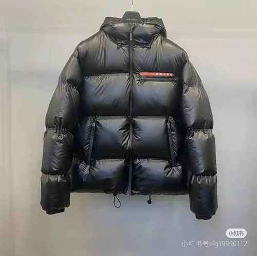 Prada 羽绒服奢华男士保暖夹克 S-2XL